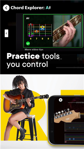 Rocksmith+ Fast Music Learning screenshot