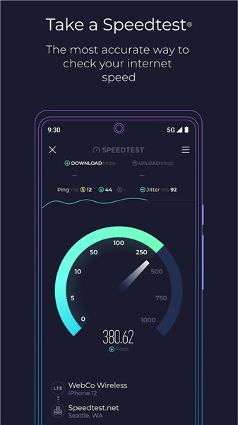 Speedtest by Ookla screenshot