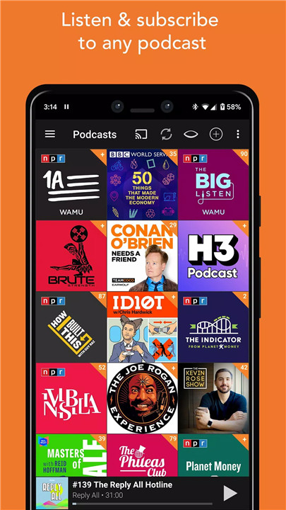 Podcast Addict screenshot