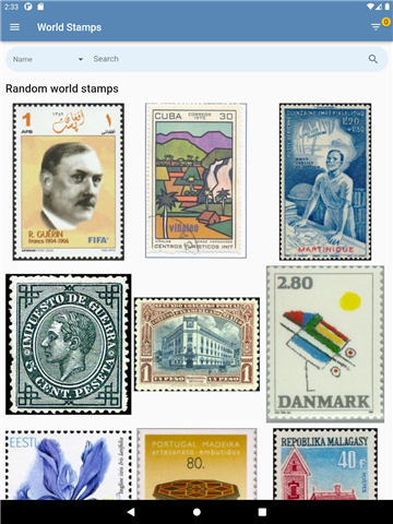 World Stamps screenshot