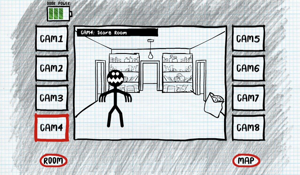 Stickman Five Nights Survival screenshot