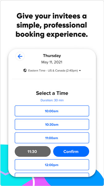 Calendly Mobile screenshot