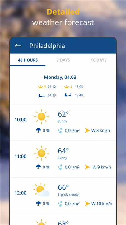 weather24 screenshot