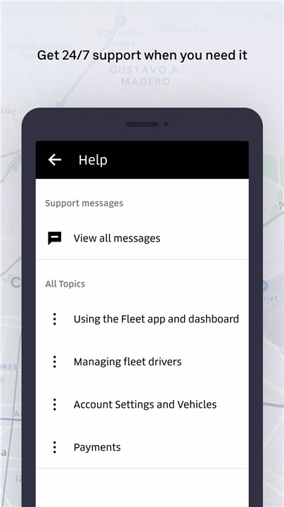 Uber Fleet screenshot