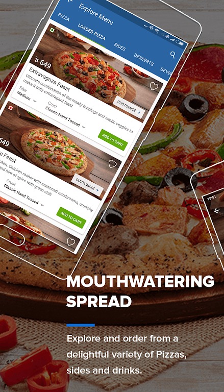 Domino Pizza Bangladesh screenshot