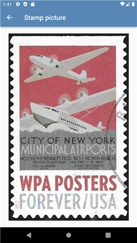 US Stamps screenshot