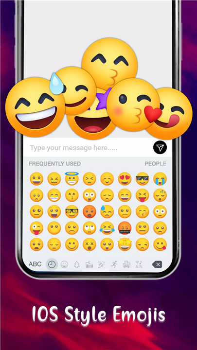 iOS Emojis For Android screenshot