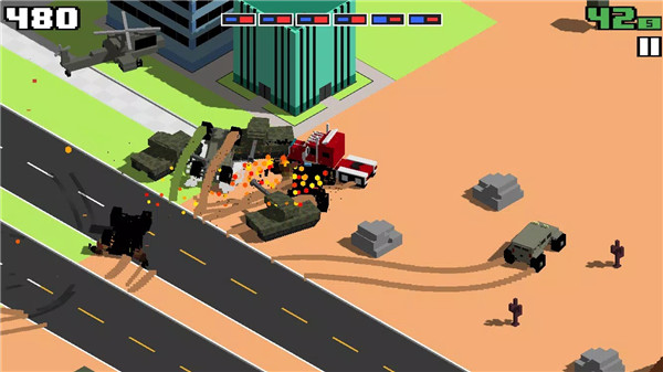 Smashy Road: Wanted screenshot