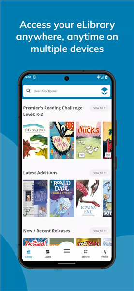 ePlatform Digital Libraries screenshot