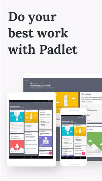 Padlet screenshot