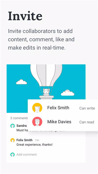 Padlet screenshot