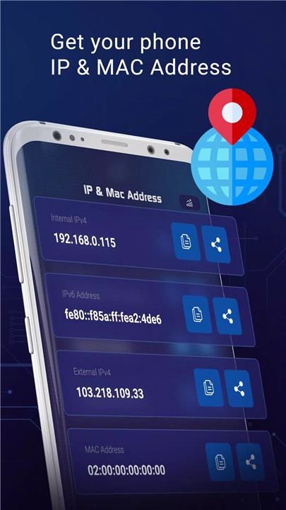 Find My IP & MAC Address screenshot