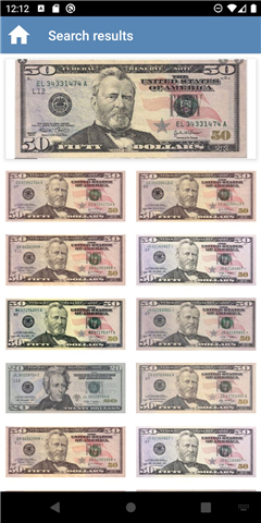 Banknote Identifier screenshot