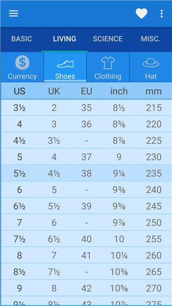 Unit Converter screenshot