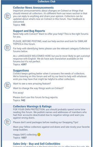 Colnect Collectors Community screenshot