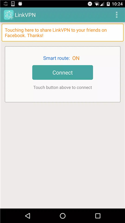 LinkVPN screenshot