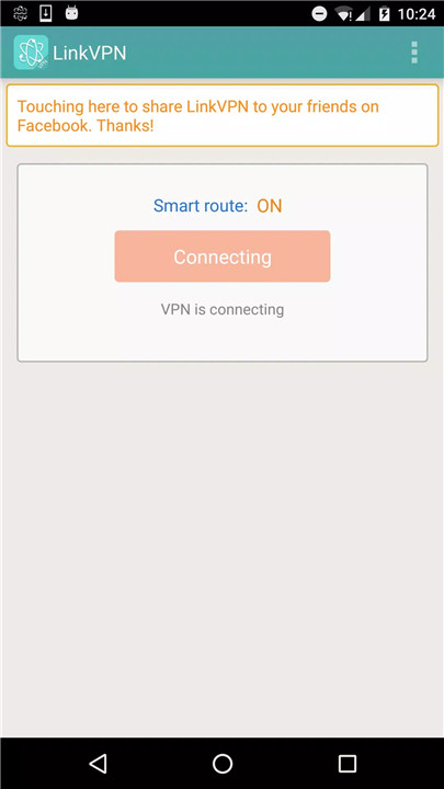 LinkVPN screenshot