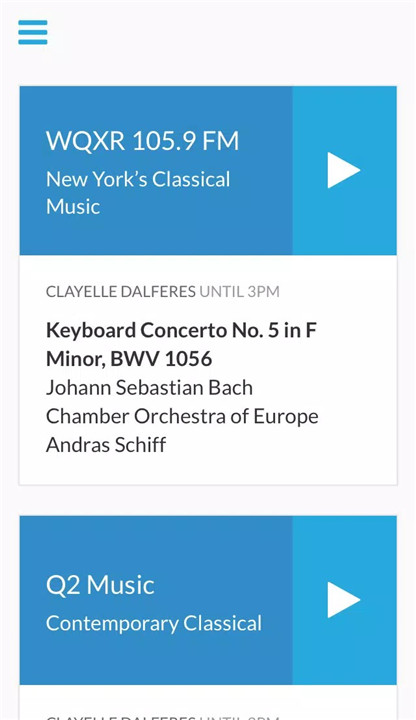 Classical Music Radio WQXR screenshot