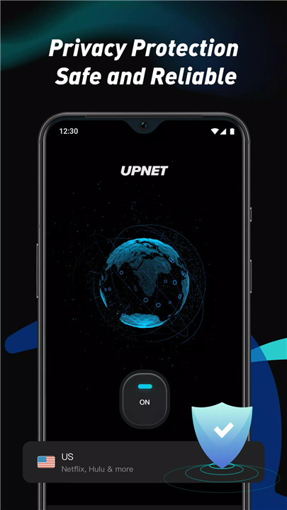 Upnet VPN screenshot