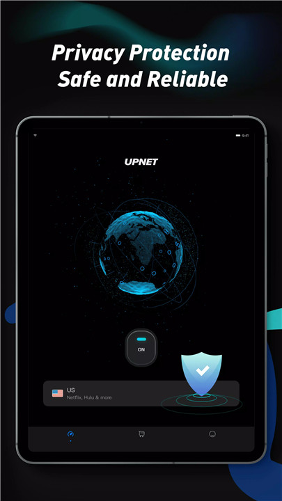 Upnet VPN screenshot