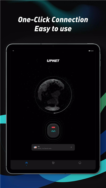 Upnet VPN screenshot