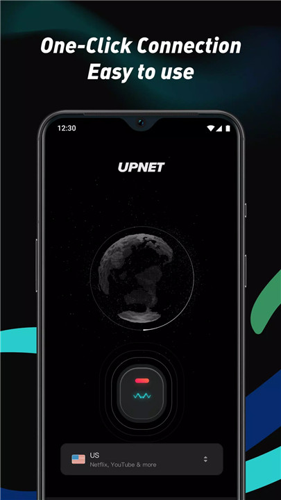 Upnet VPN screenshot