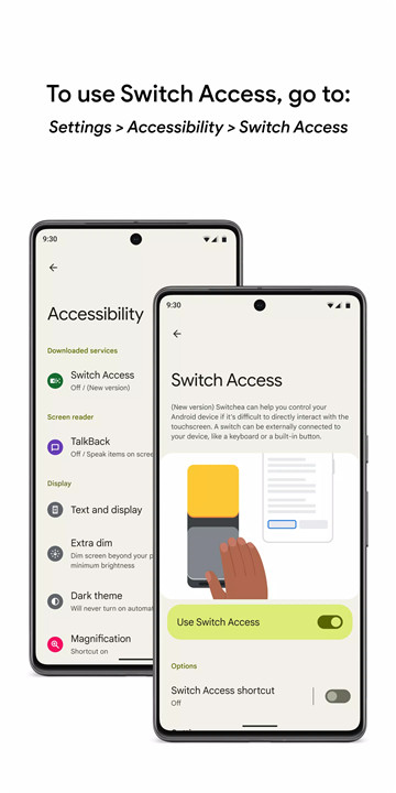 Switch Access screenshot