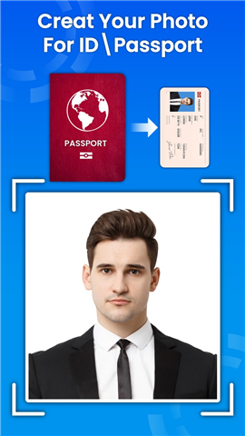 Passport Size Photo ID Maker screenshot