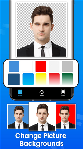 Passport Size Photo ID Maker screenshot