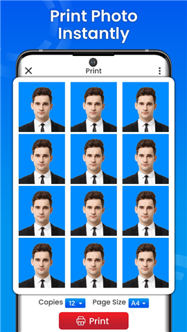 Passport Size Photo ID Maker screenshot