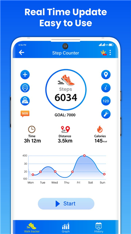 Pedometer App - Step Counter screenshot