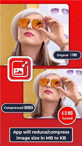 Photo Compressor: Compress PNG screenshot