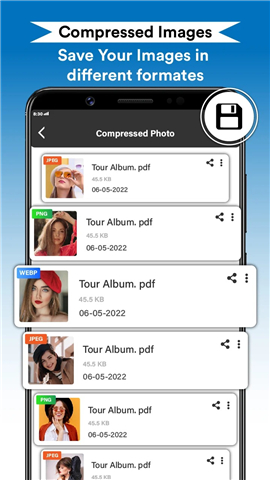 Photo Compressor: Compress PNG screenshot