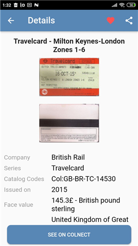 Transport Ticket Identifier screenshot