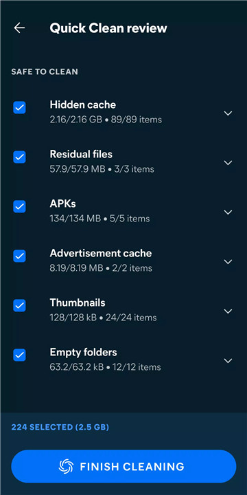 Avast Cleanup screenshot