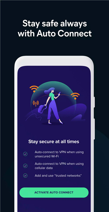 Avast SecureLine screenshot