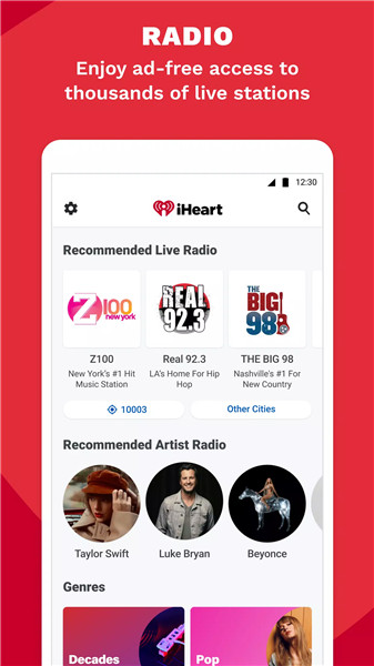 iHeart screenshot