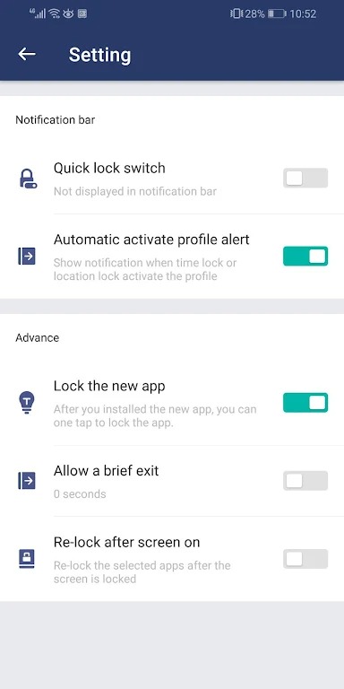 AppLock Lite screenshot