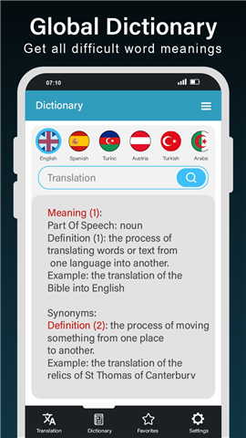 eTranslator – Text & Voice screenshot