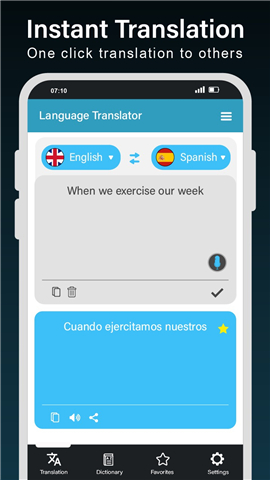 eTranslator – Text & Voice screenshot