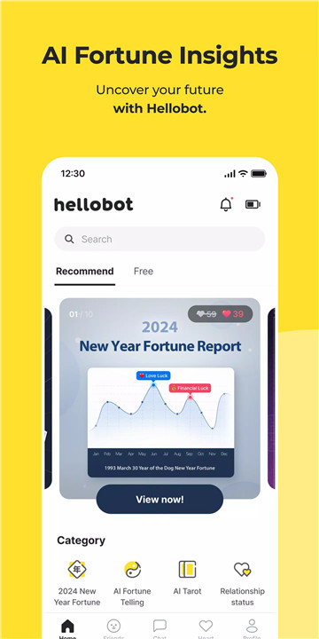 HelloBot screenshot