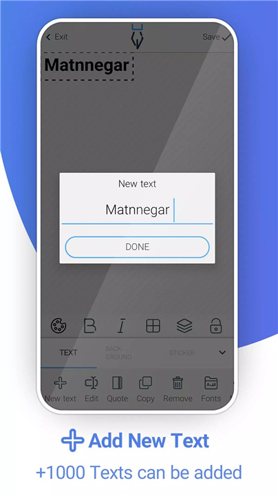 Matnnegar screenshot