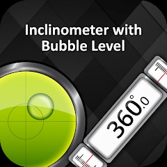 Inclinometer with Bubble Level