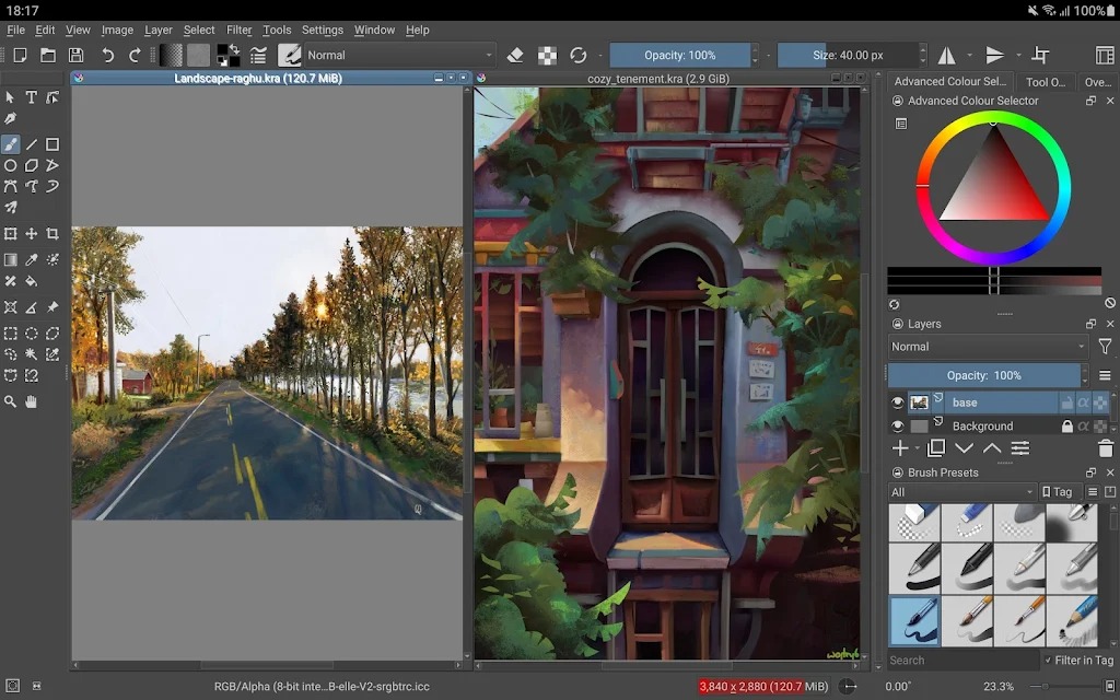 Krita screenshot