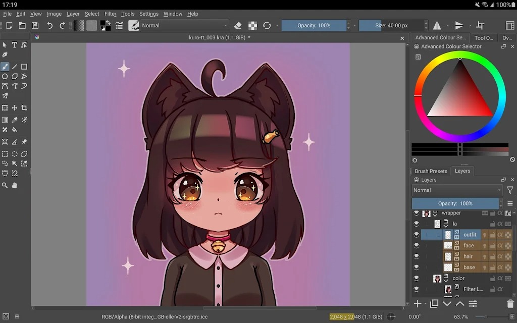 Krita screenshot