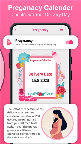 Period Tracker Ovulation cycle screenshot