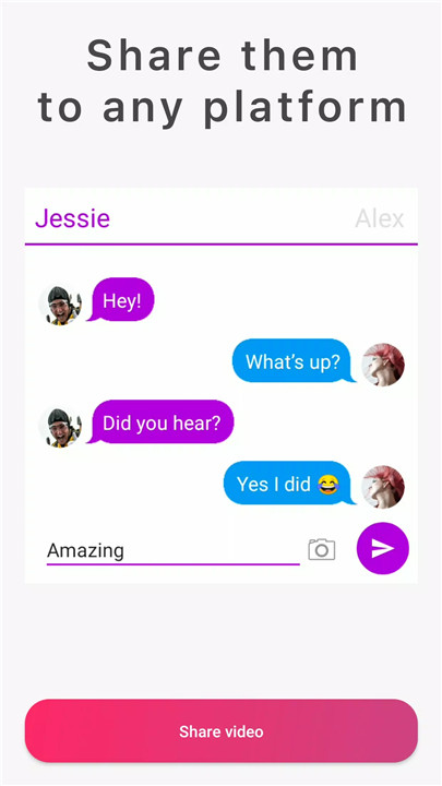 TextingStory screenshot