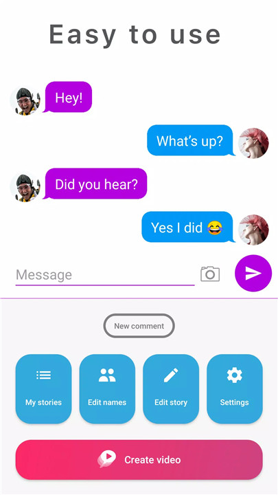 TextingStory screenshot