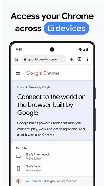 Chrome Beta screenshot