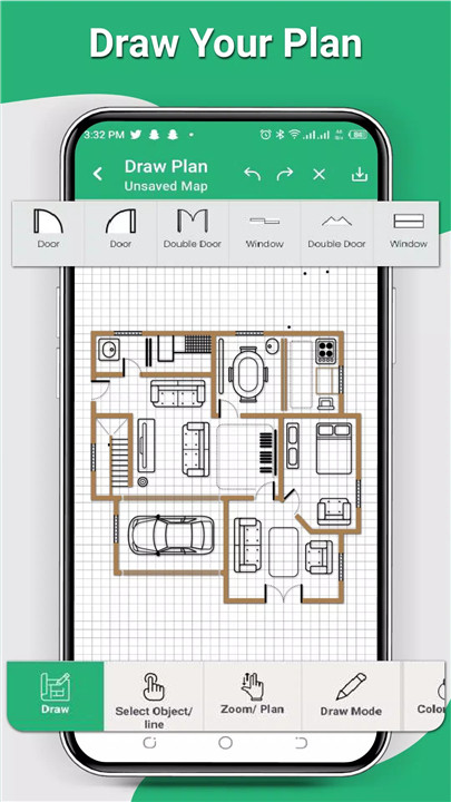 Draw Floor,3D Floor Plan Ideas screenshot